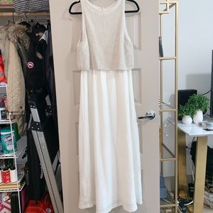 Anthropologie Knit Maxi Dress Sz M